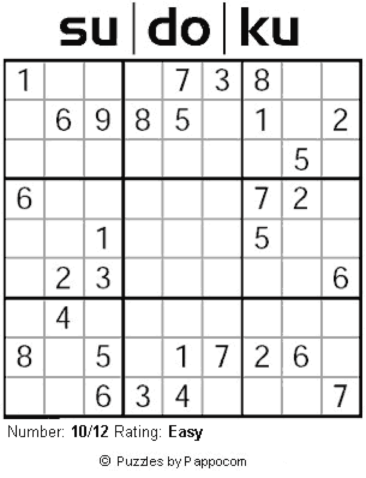 Help solving a sudoku puzzle